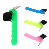 Maxbell Hoof Pick with Brush Horse Grooming Equipment Tool Various Colors Green - Aladdin Shoppers