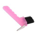 Maxbell Hoof Pick with Brush Horse Grooming Equipment Tool Various Colors Pink - Aladdin Shoppers