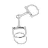 Maxbell Zinc Alloy Novelty Horseshoe Keychain Key Ring Keys Holder Silver B - Aladdin Shoppers