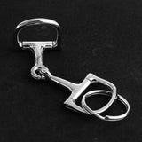 Maxbell Maxbell Zinc Alloy Novelty Horseshoe Keychain Key Ring  Keys Holder Silver B