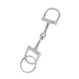 Maxbell Zinc Alloy Novelty Horseshoe Keychain Key Ring Keys Holder Silver B - Aladdin Shoppers