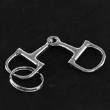 Maxbell Zinc Alloy Novelty Horseshoe Keychain Key Ring Keys Holder Silver B - Aladdin Shoppers