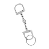 Maxbell Zinc Alloy Novelty Horseshoe Keychain Key Ring Keys Holder Silver B - Aladdin Shoppers