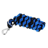 Maxbell Heavy Duty Horse Riding Equestrian Lead Rope with Sturdy Clasp 3 Sizes 2.5 meters Blue+Black - Aladdin Shoppers