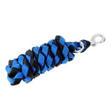 Maxbell Heavy Duty Horse Riding Equestrian Lead Rope with Sturdy Clasp 3 Sizes 2.5 meters Blue+Black - Aladdin Shoppers