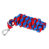 Maxbell Heavy Duty Horse Riding Equestrian Lead Rope with Sturdy Clasp 3 Sizes 3 meters Red+Blue - Aladdin Shoppers