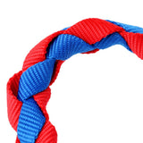 Maxbell Heavy Duty Horse Riding Equestrian Lead Rope with Sturdy Clasp 3 Sizes 3 meters Red+Blue - Aladdin Shoppers