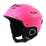 Maxbell Men Women Skiing Snowboard Snowmobile Snow Sports Helmet Protector L Pink - Aladdin Shoppers