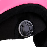 Maxbell Men Women Skiing Snowboard Snowmobile Snow Sports Helmet Protector L Pink - Aladdin Shoppers