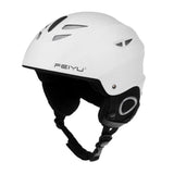 Maxbell Men Women Ski Snowboard Snowmobile Snow Sports Helmet Protector L White - Aladdin Shoppers