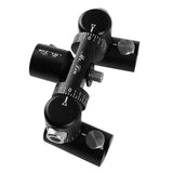 Maxbell Professional Fully Adjustable Double Sided Quick Disconnect V-Bar Kit Black - Aladdin Shoppers