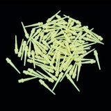Maxbell Maxbell 100 Pieces Dart Soft Tips Points 2BA Standard Darts Needle Yellow