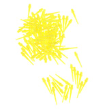 Maxbell Maxbell 100 Pieces Dart Soft Tips Points 2BA Standard Darts Needle Yellow