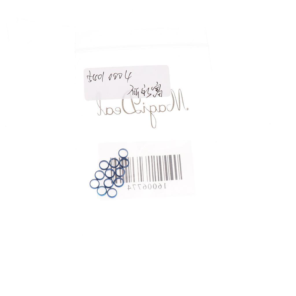 Maxbell Maxbell 12 Pieces Dart Sharft Protect Flights O Rings Spare Gripper Ring Blue