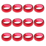 Maxbell 12 Pieces Dart Sharft Protect Flights O Rings Spare Gripper Ring Red - Aladdin Shoppers