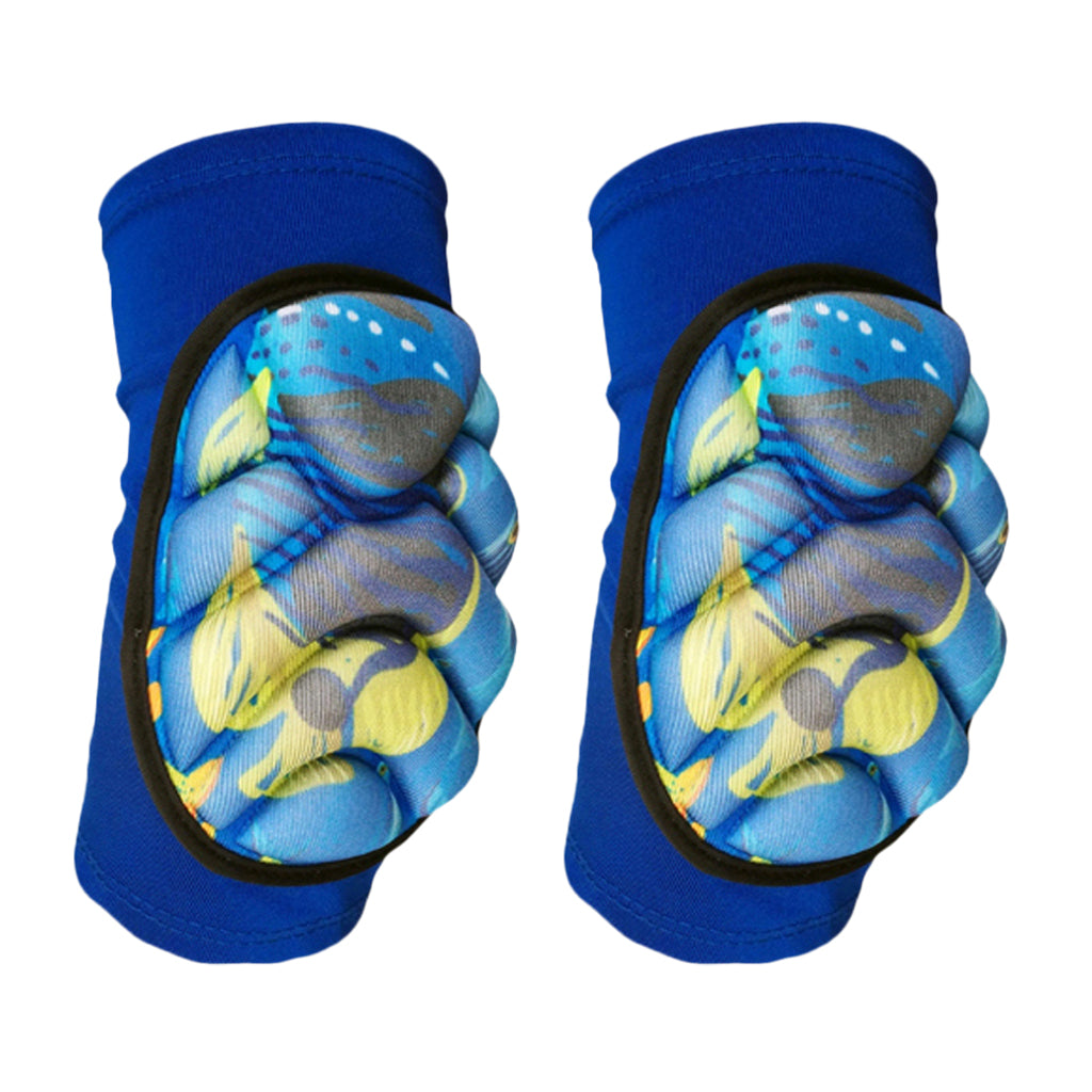Maxbell Maxbell Skating Sports Elbow Pads Guard Skateboard Protective Gear L Blue