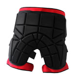 Maxbell Ski Hip Pad Roller Skate Snowboard Padded Shorts Protector Guard Black Red S - Aladdin Shoppers