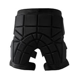 Maxbell Maxbell Soft Ski Hip Butt Pad Roller Skate Snowboard Padded Shorts Protector Black S