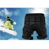 Maxbell Soft Ski Hip Butt Pad Roller Skate Snowboard Padded Shorts Protector Black S - Aladdin Shoppers