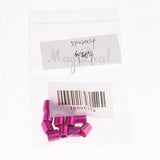 Maxbell Maxbell 12 Pieces Metal Explosion-proof Ring for OD 7.6mm Arrow Shaft Archery Rose Red