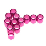 Maxbell 12 Pieces Metal Explosion-proof Ring for OD 7.6mm Arrow Shaft Archery Rose Red - Aladdin Shoppers