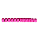 Maxbell 12 Pieces Metal Explosion-proof Ring for OD 7.6mm Arrow Shaft Archery Rose Red - Aladdin Shoppers