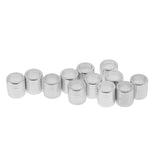 Maxbell 12 Pieces Metal Explosion-proof Ring for OD 7.6mm Arrow Shaft Archery Silver - Aladdin Shoppers