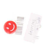 Maxbell Maxbell 6 Pieces Tennis Racquet Vibration Dampener Shock Absorber Damper Red Smile