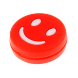 Maxbell Maxbell 6 Pieces Tennis Racquet Vibration Dampener Shock Absorber Damper Red Smile