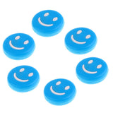 Maxbell 6 Pieces Tennis Racquet Vibration Dampener Shock Absorber Damper Blue Smile - Aladdin Shoppers