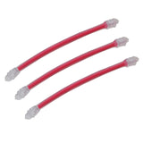 Maxbell 3 Pieces/Pack Tennis Racquet Vibration Dampener Shock Absorber Damper Red - Aladdin Shoppers