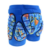 Maxbell Ski Hip Butt Protective Pad Hip Padded Shorts XXS Blue - Aladdin Shoppers