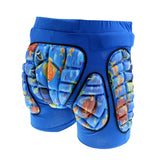 Maxbell Ski Hip Butt Protective Pad Hip Padded Shorts XXS Blue - Aladdin Shoppers