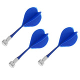 Maxbell 3 Pieces Magnetic Darts Safety Indoor Game Replacement Darts Royal Blue - Aladdin Shoppers