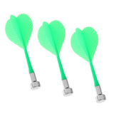 Maxbell 3 Pieces/Pack Magnetic Darts Safety Indoor Game Replacement Darts Green - Aladdin Shoppers