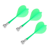 Maxbell 3 Pieces/Pack Magnetic Darts Safety Indoor Game Replacement Darts Green - Aladdin Shoppers