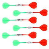 Maxbell Maxbell 12 Pieces Magnetic Darts Safety Indoor Game Replacement Darts Red Green