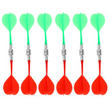 Maxbell 12 Pieces Magnetic Darts Safety Indoor Game Replacement Darts Red Green - Aladdin Shoppers