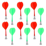 Maxbell 12 Pieces Magnetic Darts Safety Indoor Game Replacement Darts Red Green - Aladdin Shoppers