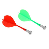 Maxbell 12 Pieces Magnetic Darts Safety Indoor Game Replacement Darts Red Green - Aladdin Shoppers