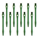 Maxbell 10 Pieces 52mm Sturdy Alloy Dart Shafts Stems Indoor Games Accessories Green - Aladdin Shoppers