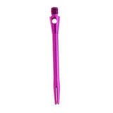 Maxbell Maxbell 10 Pieces 52mm Sturdy Alloy Dart Shafts Stems Indoor Games Accessory Purple