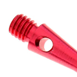 Maxbell 10 Pcs 52mm Thread Alloy Re-Grooved Dart Stems Shafts Red - Aladdin Shoppers