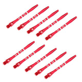 Maxbell 10 Pcs 52mm Thread Alloy Re-Grooved Dart Stems Shafts Red - Aladdin Shoppers