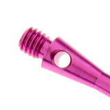 Maxbell Maxbell 10 Pcs 52mm Thread Alloy Re-Grooved Dart Stems Shafts Purple