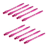 Maxbell Maxbell 10 Pcs 52mm Thread Alloy Re-Grooved Dart Stems Shafts Purple