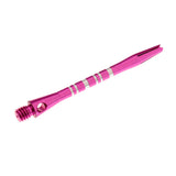 Maxbell Maxbell 10 Pcs 52mm Thread Alloy Re-Grooved Dart Stems Shafts Purple