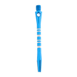 Maxbell Maxbell 10 Pcs 52mm Thread Alloy Re-Grooved Dart Stems Shafts Blue
