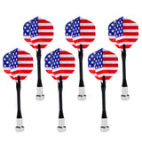 Maxbell 6 Pieces Magnetic Darts for Magnet Dartboard Dart Board USA National Flag - Aladdin Shoppers