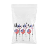 Maxbell 6 Pieces Magnetic Darts for Magnet Dartboard Dart Board USA National Flag - Aladdin Shoppers